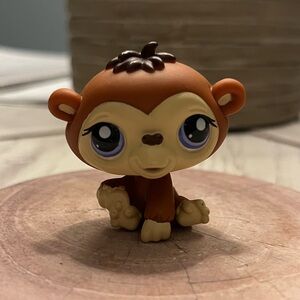 authentic littlest pet shop chimpanzee #1510